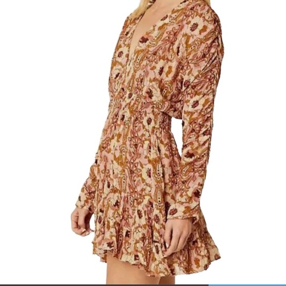 MISA LOS ANGELES Revolve Chiara Dress in San Lorenzo Flora, Size Large - Picture 3 of 5